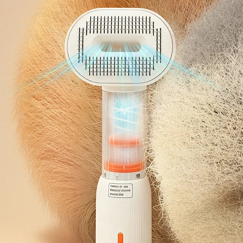 Battery Operated Pet Grooming Brush