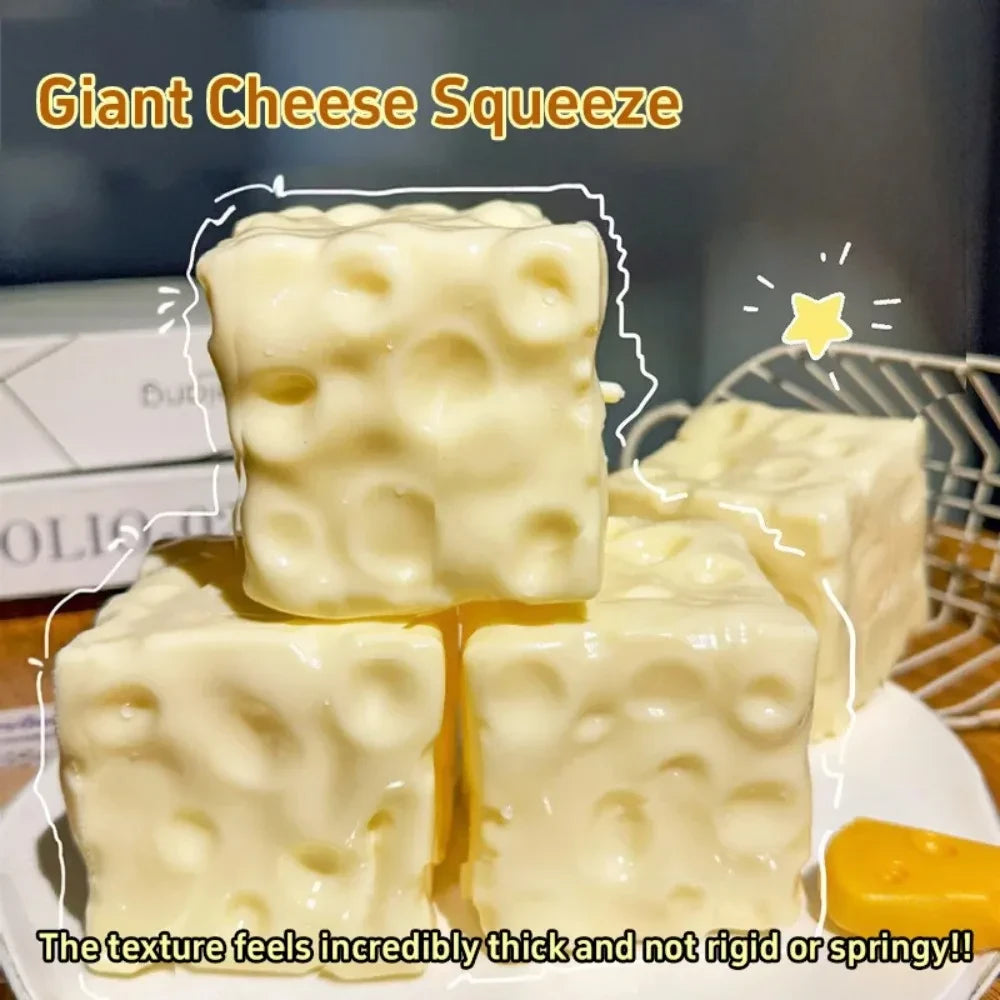 Cheese Cube Stress Ball