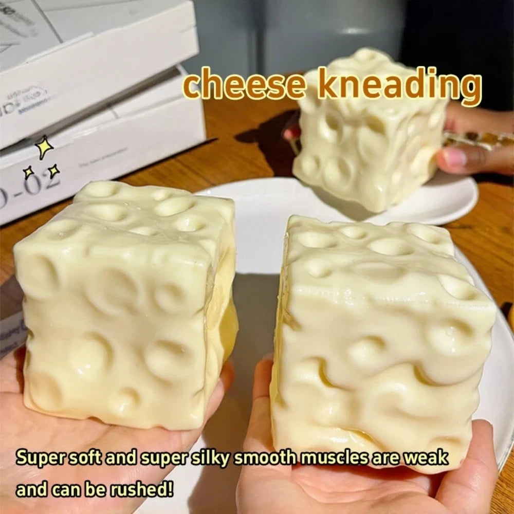 Cheese Cube Stress Ball