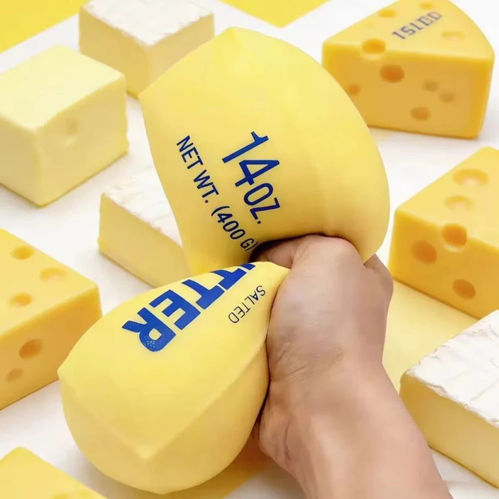 Elastic Cheese Stick Fidget Toy