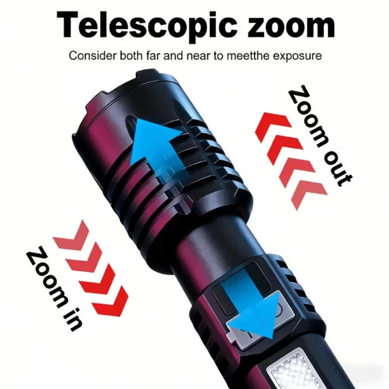 Rechargeable LED Camping Flashlight