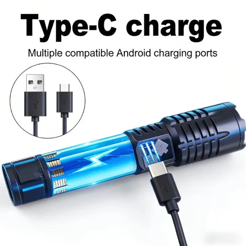 Rechargeable LED Camping Flashlight