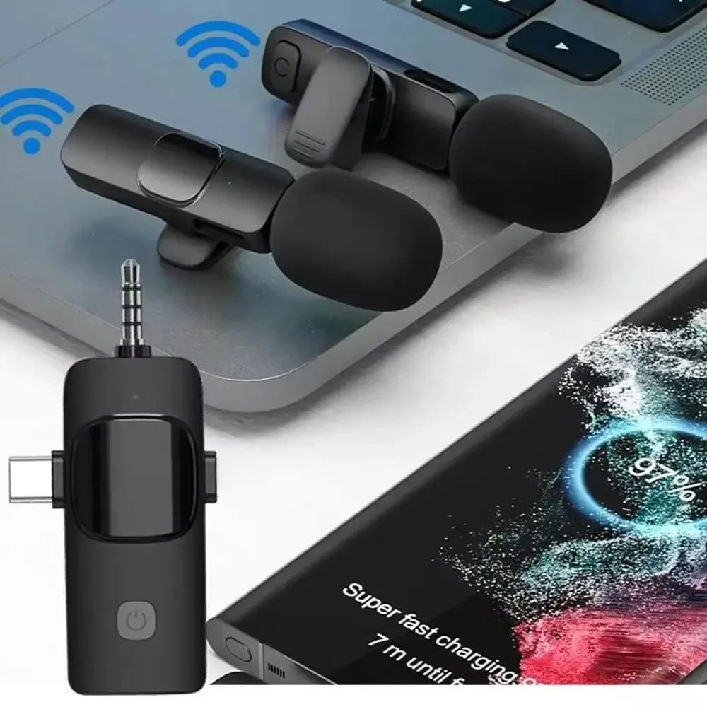 Mini Wireless Lavalier Microphone