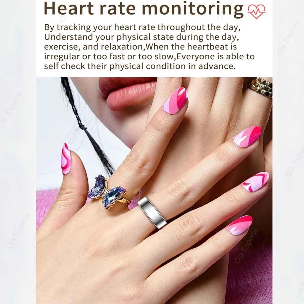 Waterproof Smart Fitness Ring