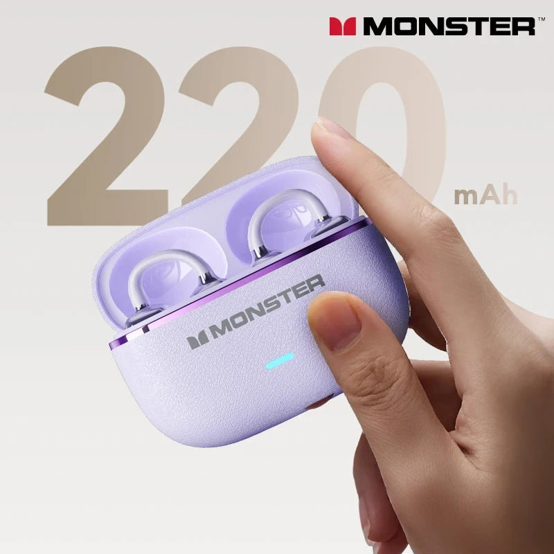 Monster Open Ear Clip Wireless Headphones