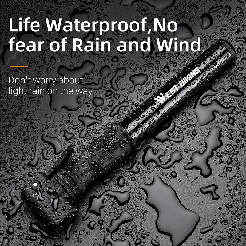 Portable Aluminum Alloy Mini Bike Pump
