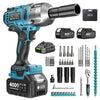 Seesii Cordless Impact Wrench Kit