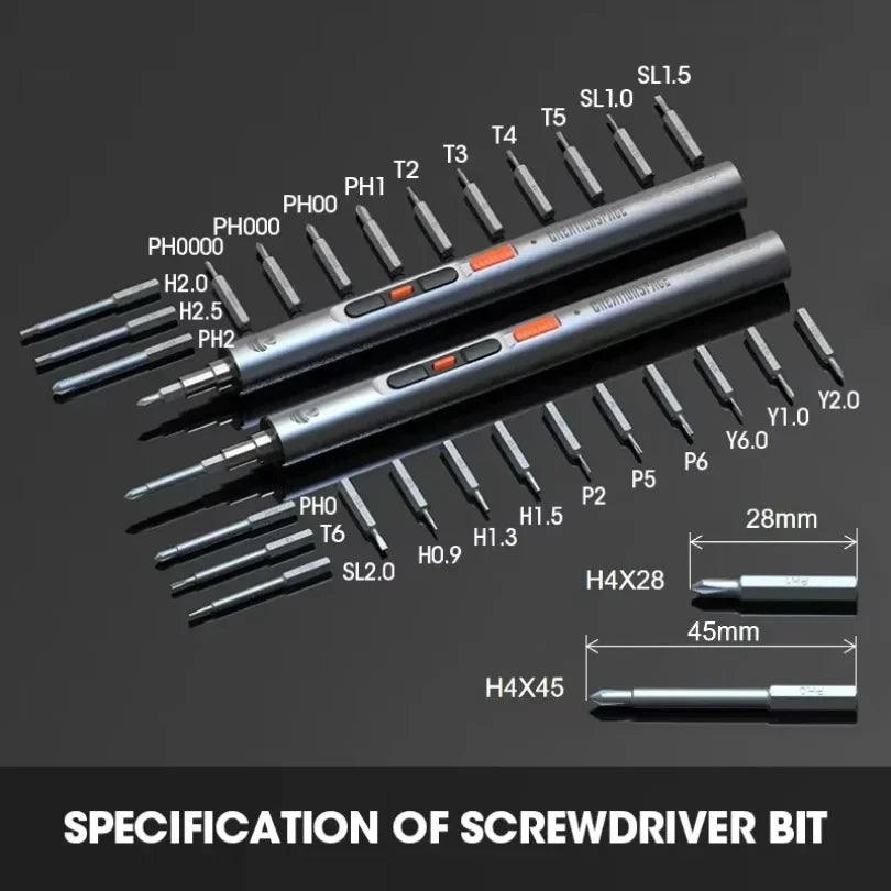 CreationSpace Dual Purpose Electric Screwdriver Set