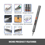 CreationSpace Dual Purpose Electric Screwdriver Set