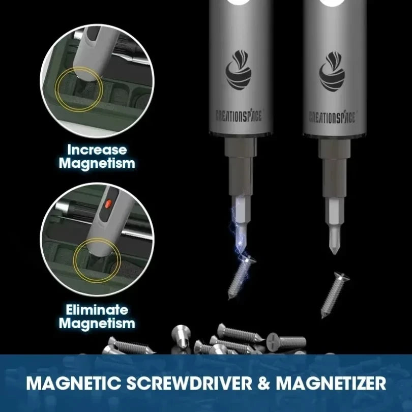 CreationSpace Dual Purpose Electric Screwdriver Set