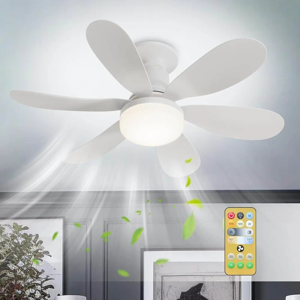 Modern LED Ceiling Fan Light