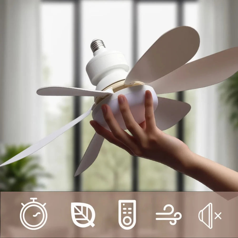Modern LED Ceiling Fan Light