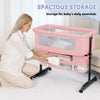 Foldable Portable Baby Bassinet Bedside Crib