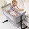 Foldable Portable Baby Bassinet Bedside Crib