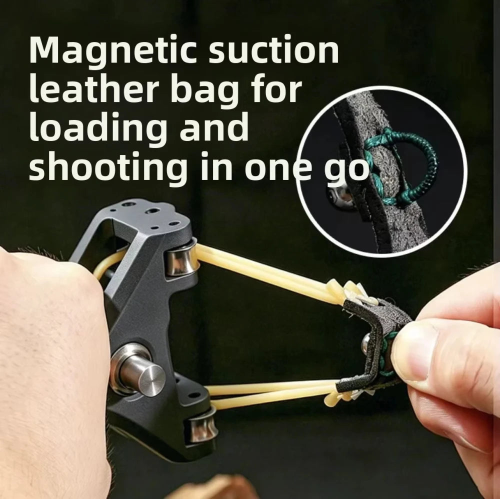 Automatic Loading Stainless Steel Slingshot