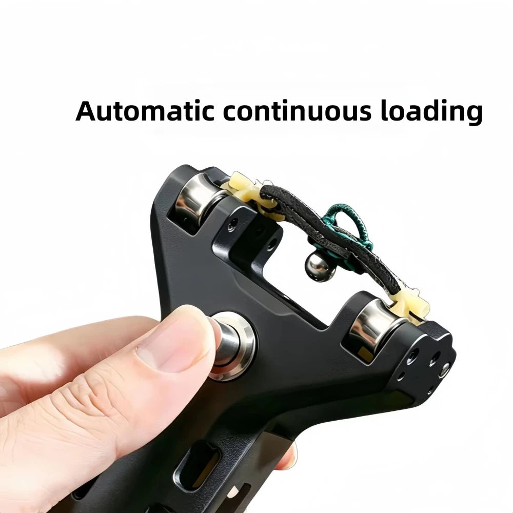 Automatic Loading Stainless Steel Slingshot