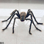 Giant Plush Halloween Spider Prop