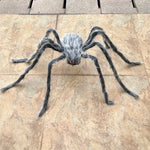Giant Plush Halloween Spider Prop
