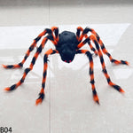 Giant Plush Halloween Spider Prop