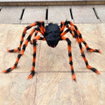 Giant Plush Halloween Spider Prop