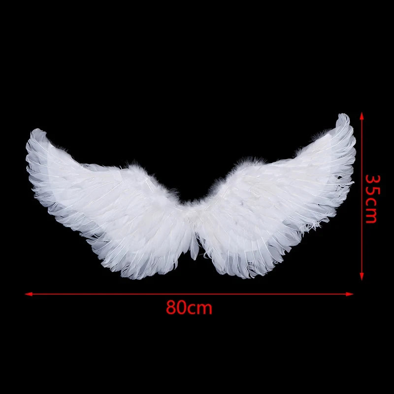 Feather Angel Wings Costume