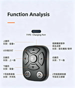 Bluetooth Scrolling Ring Remote Control