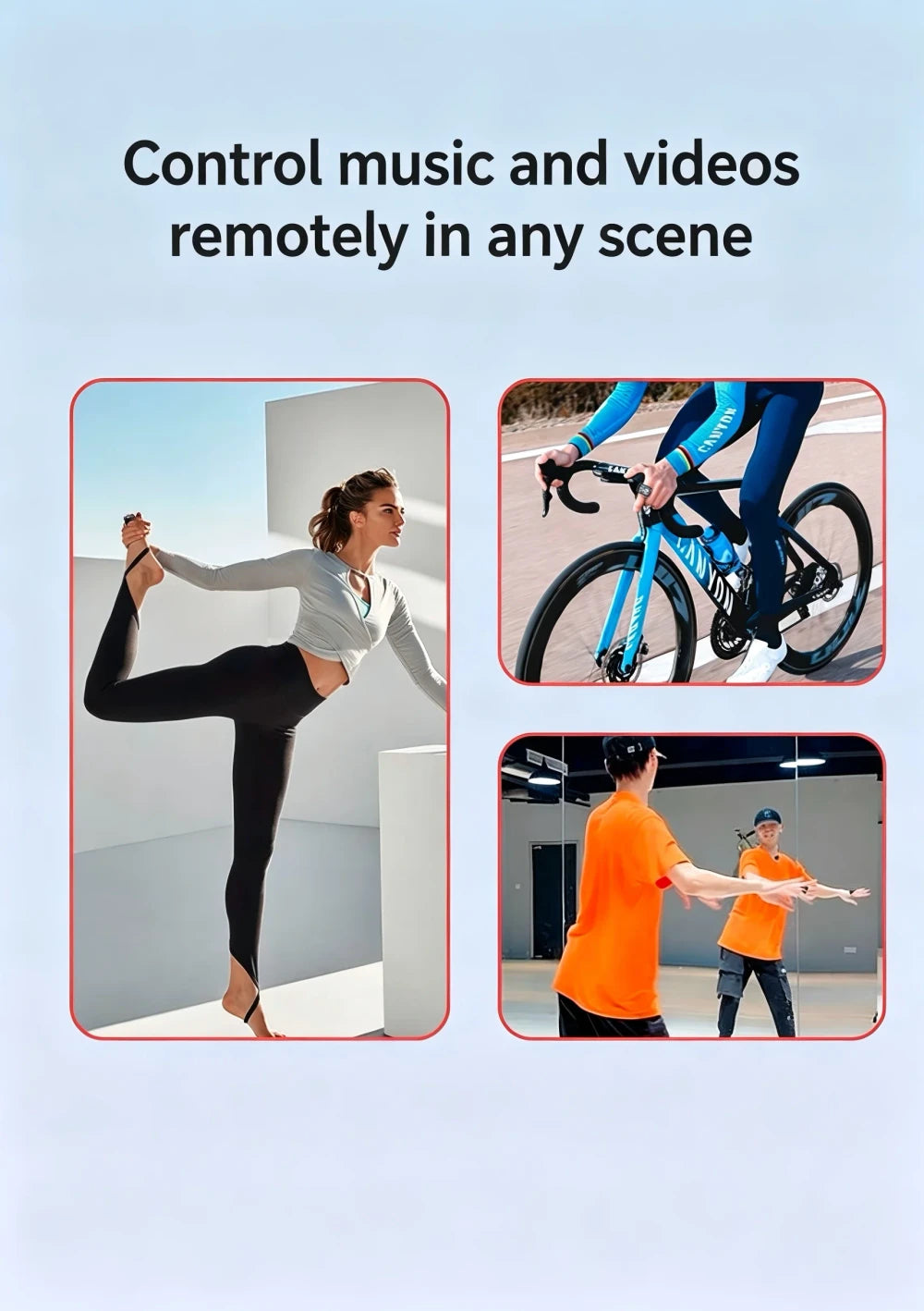 Bluetooth Scrolling Ring Remote Control