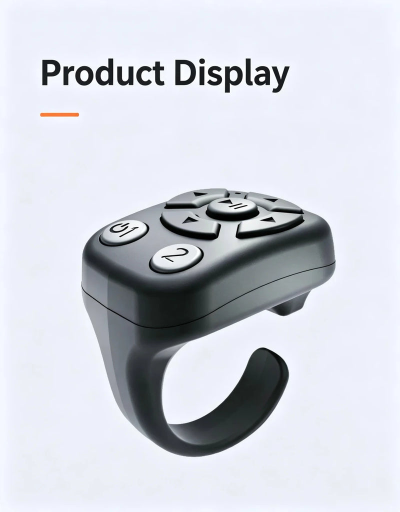 Bluetooth Scrolling Ring Remote Control