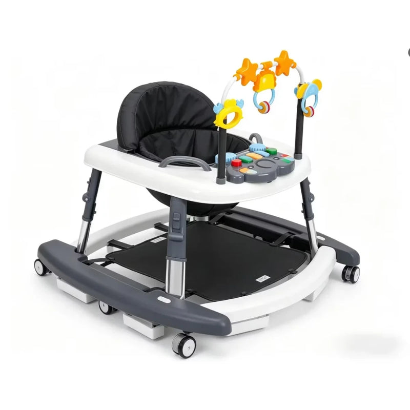 Adjustable Foldable 5 in 1 Baby Activity Center Walker